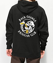 Ver Salvaje Bone Club sudadera con capucha negra