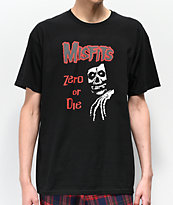 Zero x The Misfits Legacy camiseta negra