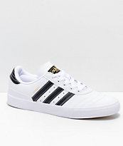 adidas Busenitz Vulc zapatos en blanco, negro y dorado