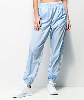 adidas light blue wind pants