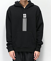 adidas Solid Pillar Black Hoodie