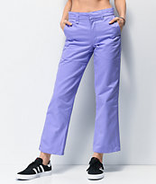 adidas x Nora 3 Stripe Purple Chino Pants