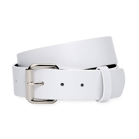Empyre Solid Strap White Belt at Zumiez : PDP