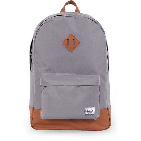 Herschel Supply Co Heritage Grey 21L Backpack at Zumiez : PDP