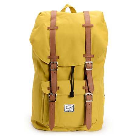 Herschel Supply Little America Butternut Yellow 24L Backpack at Zumiez ...