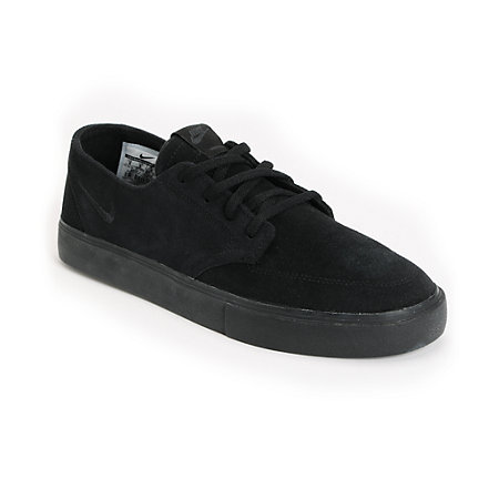 Nike SB Braata LR Black Suede Skate Shoe at Zumiez : PDP