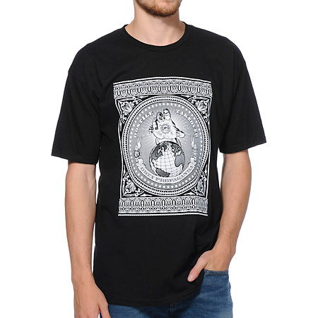 Obey Hostile Take Over Black T-Shirt at Zumiez : PDP