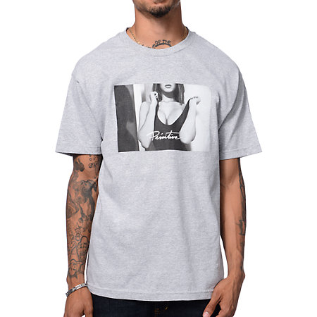 Primitive After Party Heather Grey T-Shirt at Zumiez : PDP