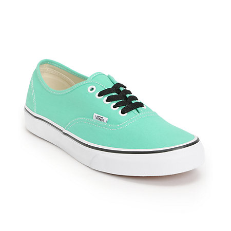 Vans Authentic Mint & True White Shoes at Zumiez : PDP