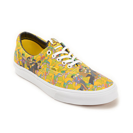 The Beatles X Vans Era Yellow Submarine The Garden Shoes at Zumiez : PDP