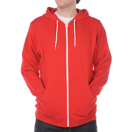 Zine Template Solid Red Hoodie at Zumiez : PDP
