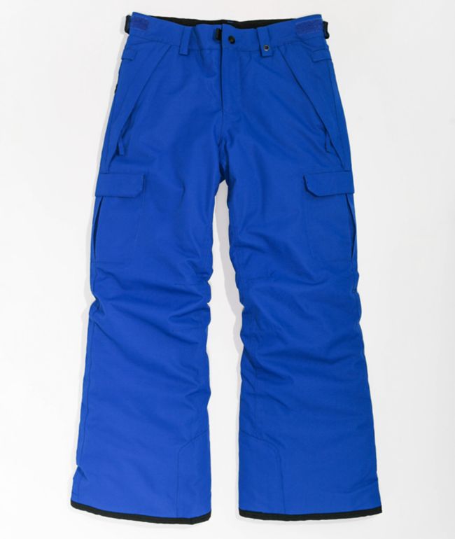 686 Infinity Cargo Blue Kids 10K Snowboard Pants