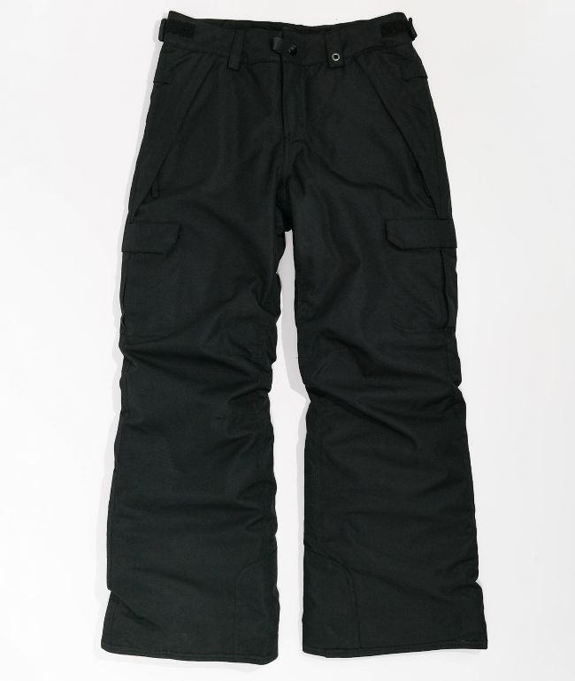 686 Kids' Infinity Black 10K Cargo Snow Pants