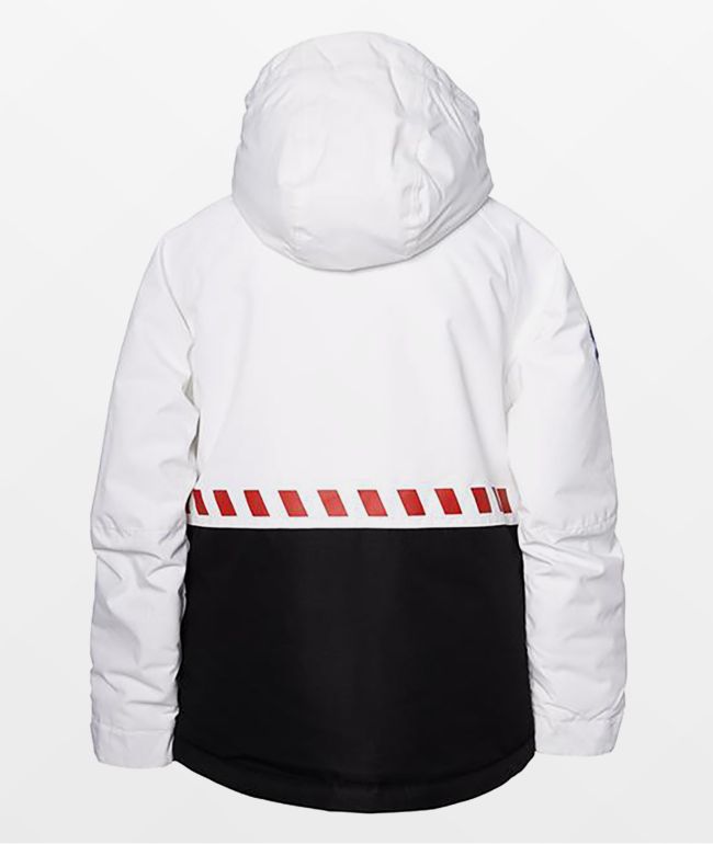 686 Kids' NASA White 10K Snowboard Jacket - thumbnail 2