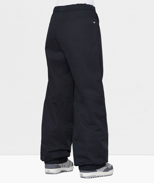 686 Outline Black Snowboard Pants - thumbnail 2