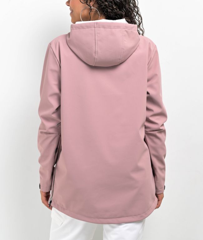 686 Tech Hoodie Mauve 10K Snowboard Jacket - thumbnail 2