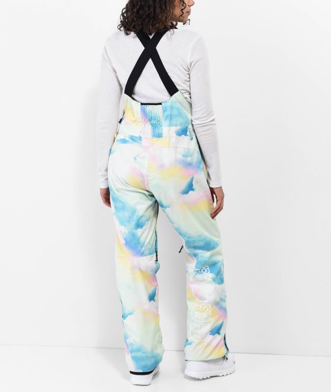 686 x Hello Kitty Harper Tie Dye 10K Snowboard Bib Pants - thumbnail 2