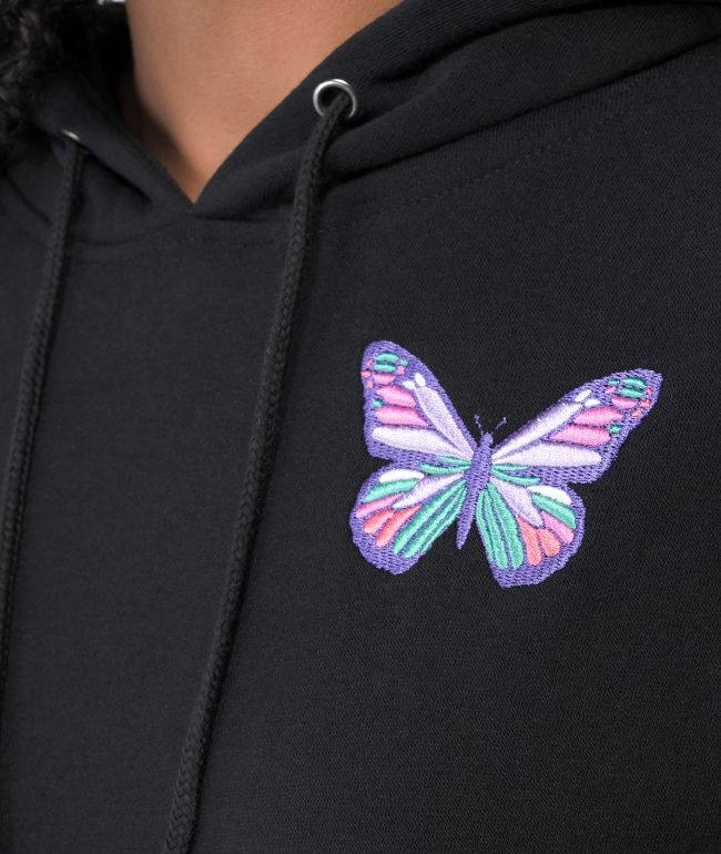 A-Lab Freela Butterfly Black Hoodie - thumbnail 3