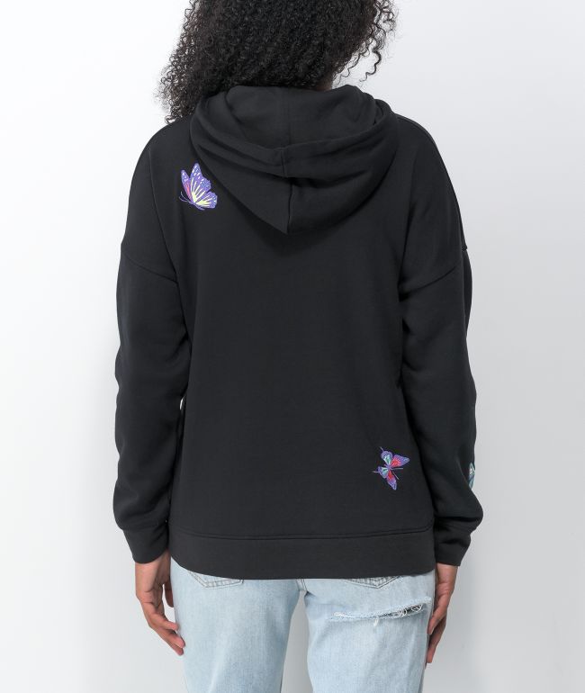 A-Lab Freela Butterfly Black Hoodie - thumbnail 2