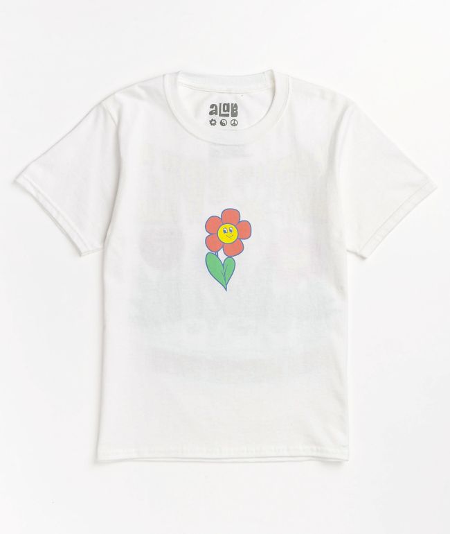 A-Lab Kids' Born Wild White T-Shirt - thumbnail 2
