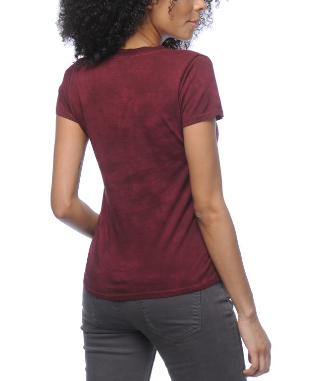 A-Lab Kito Alien Burgundy Pocket T-Shirt - thumbnail 3