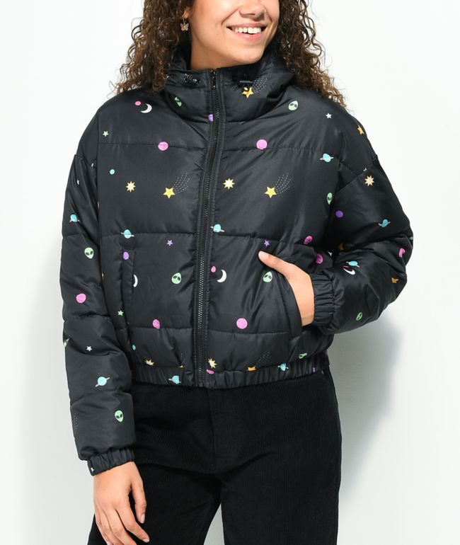 A-Lab Lorca Black Puffer Jacket