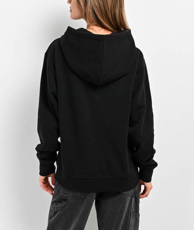 A-Lab Tomo Rhinestone Black hoodie - thumbnail 2