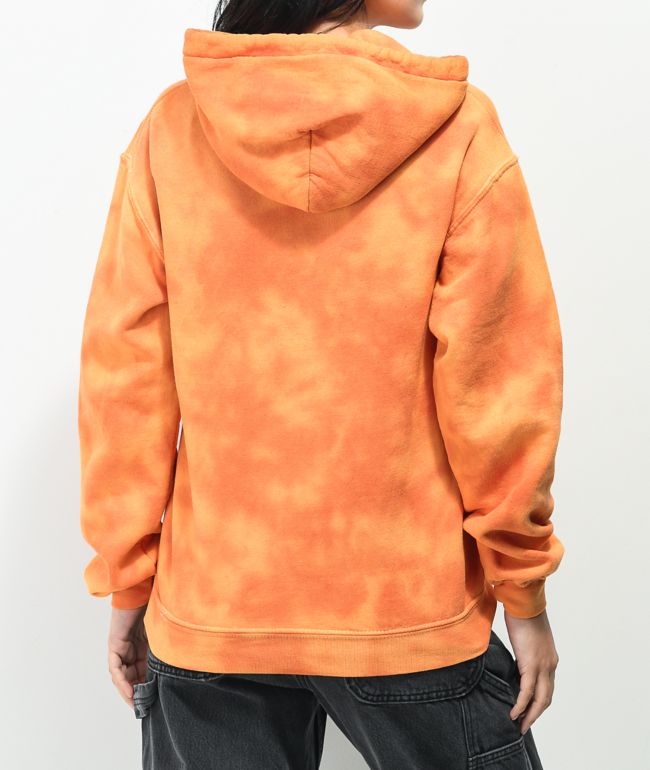 A-Lab Visualize Peace Orange Tie Dye Hoodie - thumbnail 2