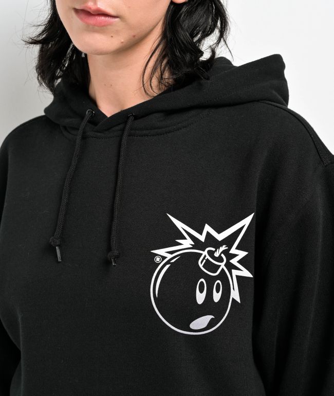Adam Bomb Gradient Black Hoodie - thumbnail 3