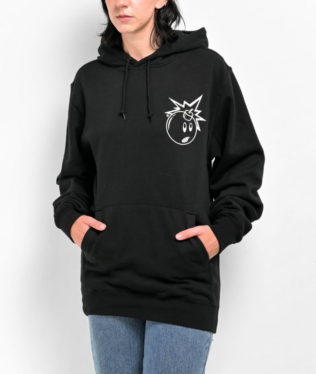 Adam Bomb Gradient Black Hoodie - thumbnail 2