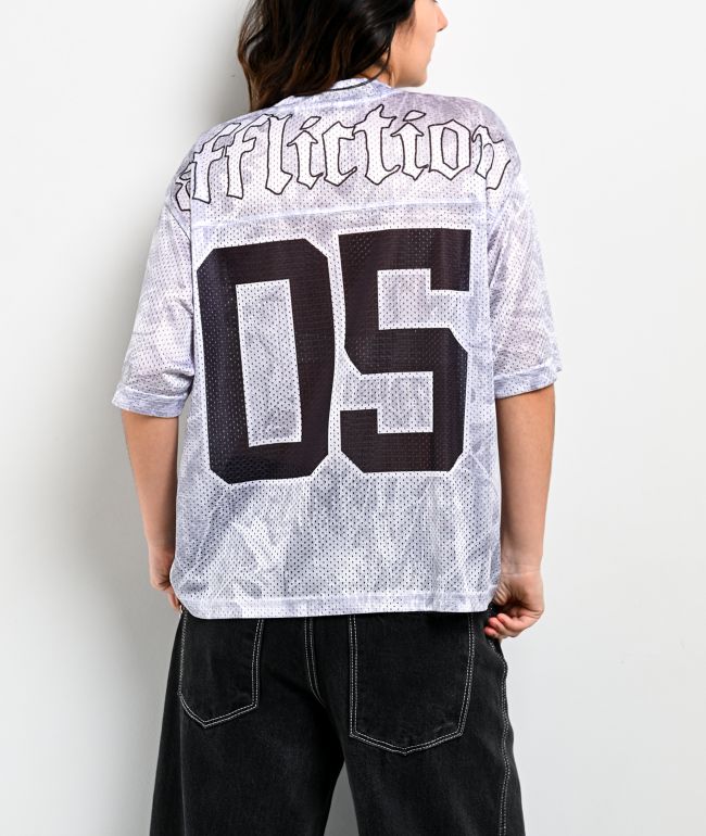 Affliction Jump Grey Oversized Jersey - thumbnail 2