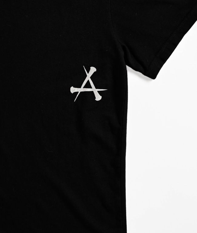 Affliction Kids Skeleton Black T-Shirt - thumbnail 2