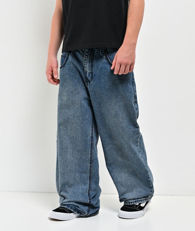 Affliction Kids Wings Medium Wash Jeans - thumbnail 2
