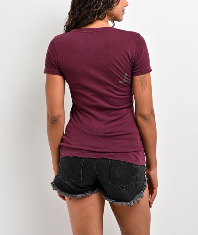 Affliction Poison Epilogue Red T-Shirt - thumbnail 2