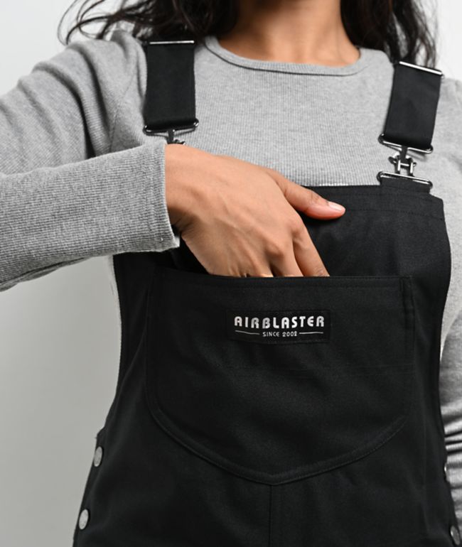 Airblaster Freedom Black 10K Bib Snowboard Pants - thumbnail 3