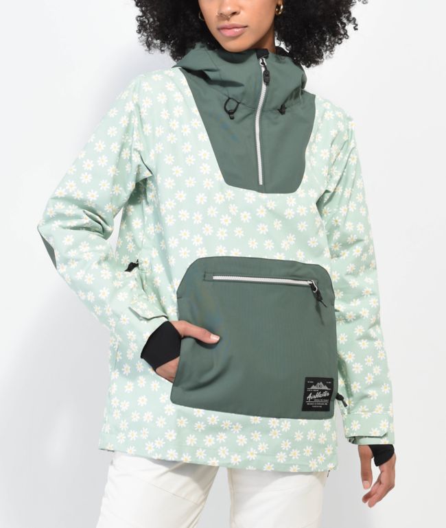 Airblaster Freedom Daisy 10K Mint Anorak Snow Jacket