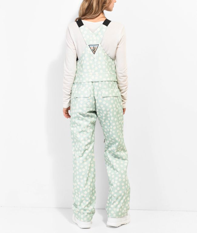 Airblaster Hot Mint Daisy 15K Snowboard Bib Pants - thumbnail 2