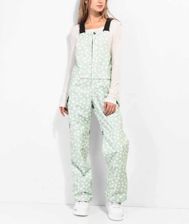 Airblaster Hot Mint Daisy 15K Snowboard Bib Pants