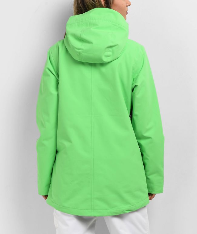 Airblaster Nicolette 15K Spring Green Snowboard Jacket - thumbnail 2
