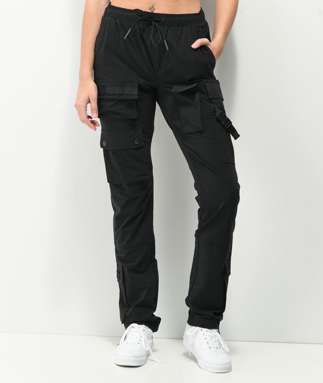 American Stitch Black Cargo Pants