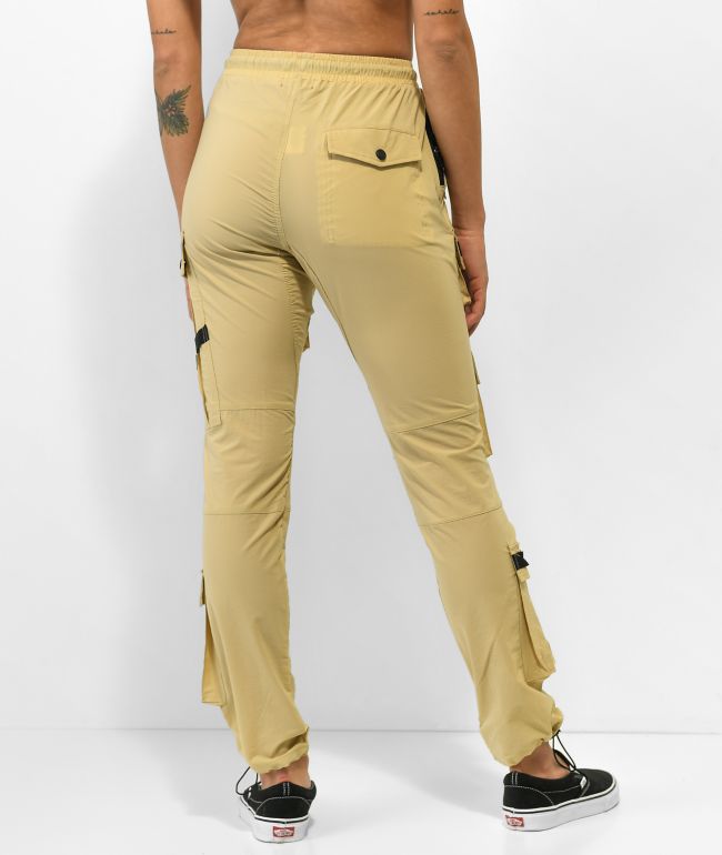 American Stitch Khaki Nylon Cargo Pants - thumbnail 2