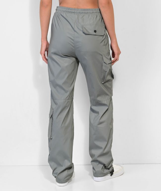 American Stitch Silver Reflective Jogger Pants - thumbnail 2