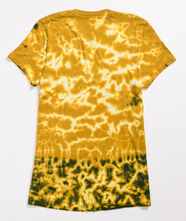 Anonymous Yellow Tie Dye T-Shirt - thumbnail 2