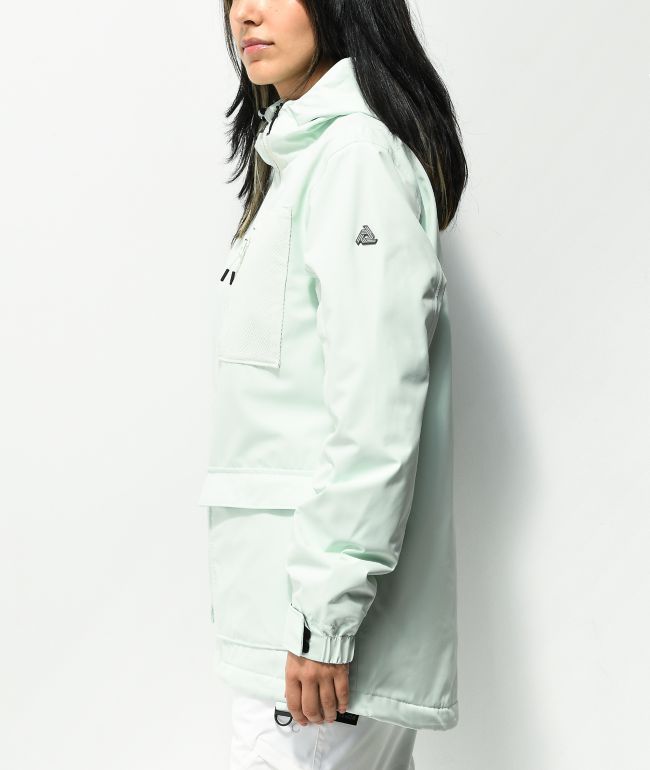 Aperture Aries All Over Light Teal 10K Snowboard Jacket - thumbnail 3
