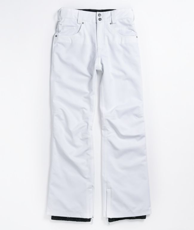 Aperture Crystaline White 10K Women's Snowboard Pants