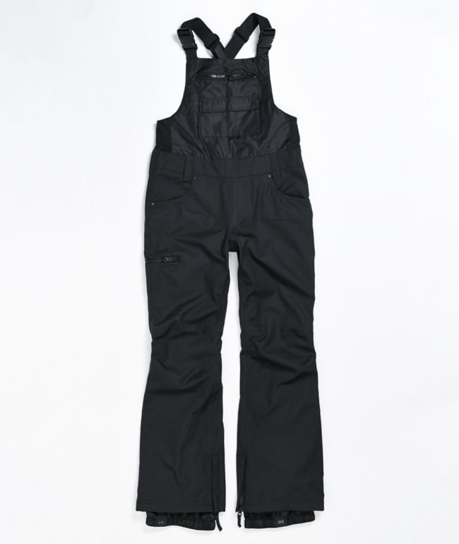 Aperture Snowtown Black 10K Women's Snowboard Bib Pants