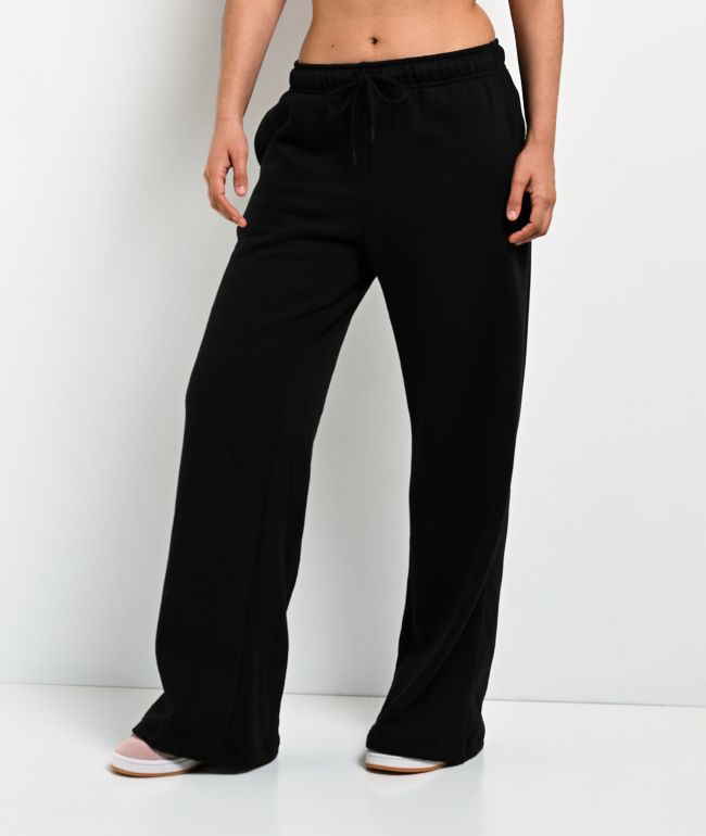 Baby Phat Old English Script Black Wide Leg Sweatpants - thumbnail 2
