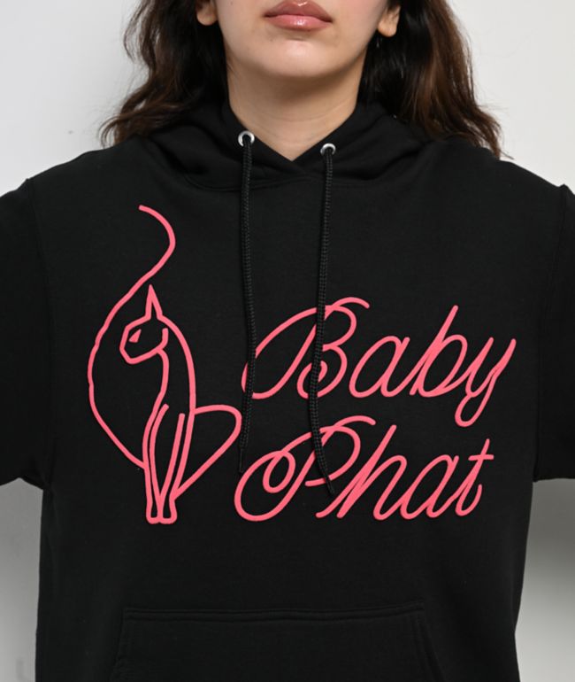 Baby Phat Script Black Hoodie - thumbnail 3