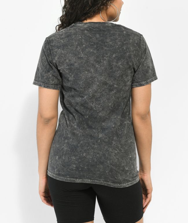 Britney Spears Butterfly Black Washed T-Shirt - thumbnail 2