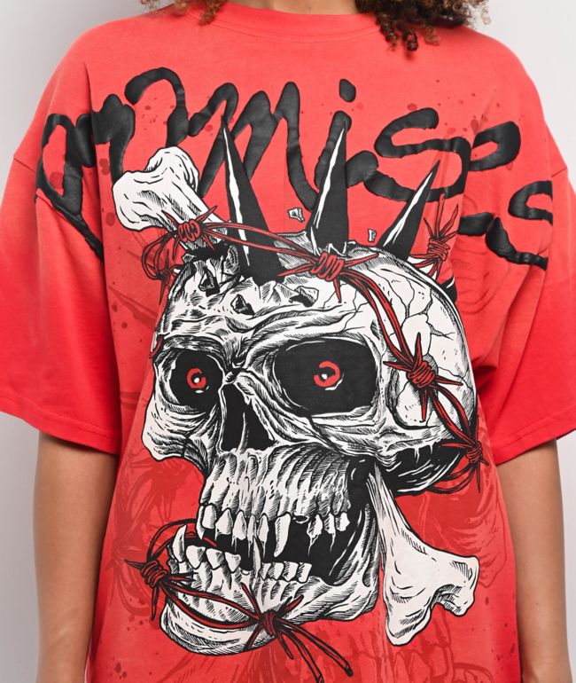 Broken Promises Bone Bitter Red T-Shirt - thumbnail 3